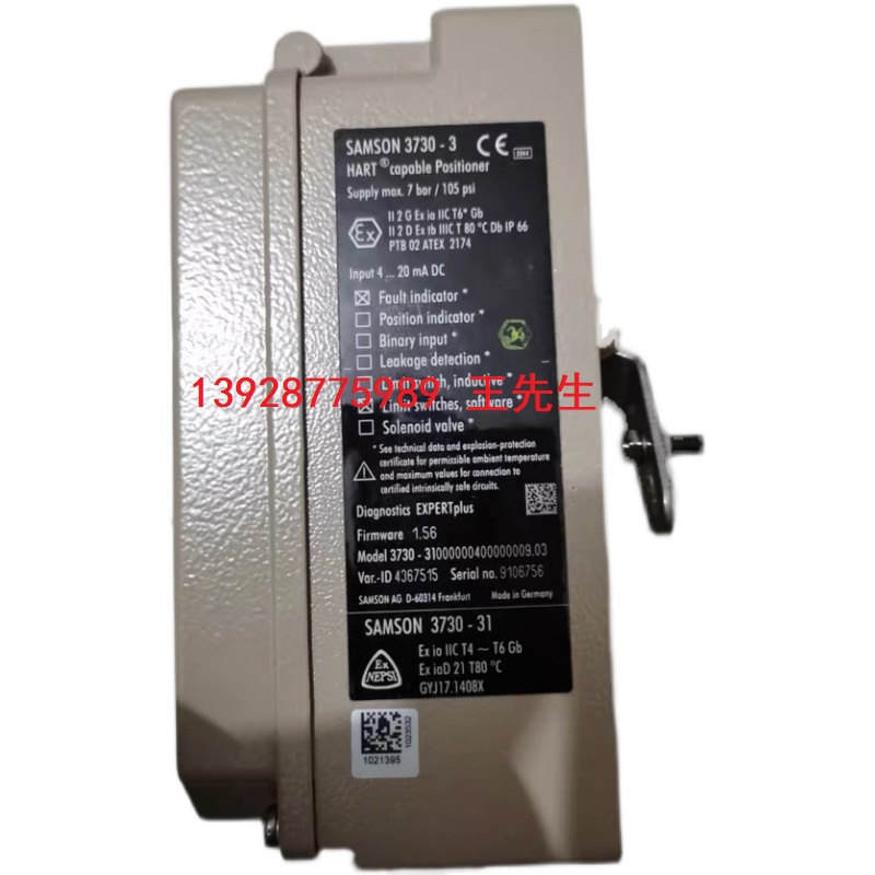 Samson 薩姆森閥門定位器原裝全新3730-3議價