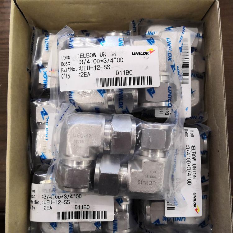 原裝UNILOK接頭URU-1206儀表變徑接頭韓國(guó)UNI-LOK