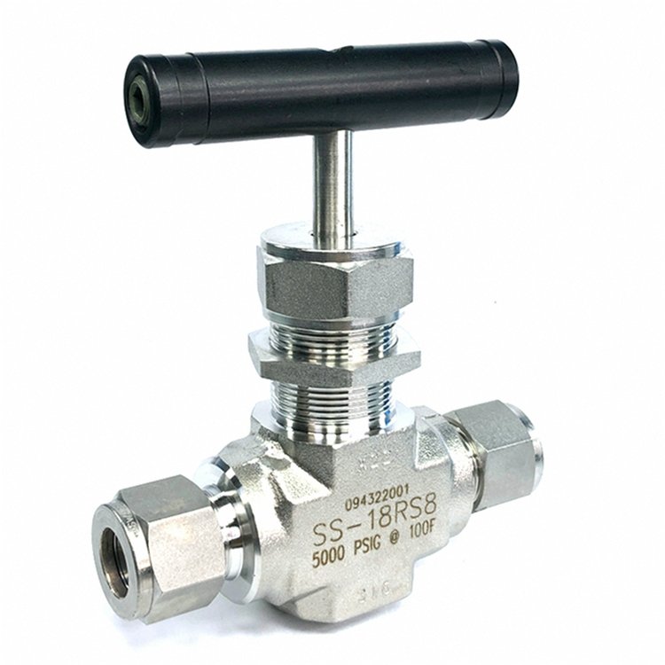 SS-18RS8整體式閥帽針形閥 Swagelok316不銹鋼外螺紋卡套管接頭針閥