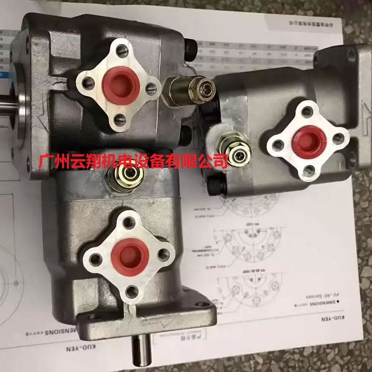 HYDROMAX齒輪泵HGP-3AF17R新鴻油泵