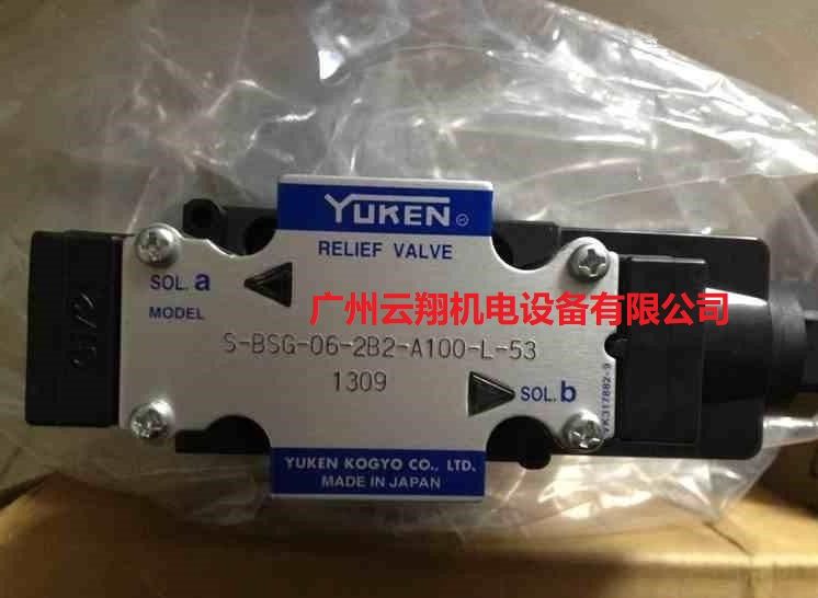 臺(tái)灣油研S-BSG-06-2B2-A100-L-53電磁閥