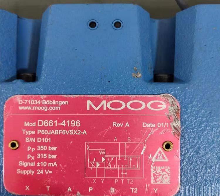 全新原裝美國MOOG穆格伺服閥G761-3033B穆格電液伺服閥