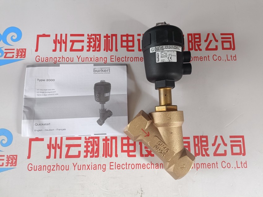 寶德電磁閥6106三通閥 BURKERT 全新德國00126419/463533