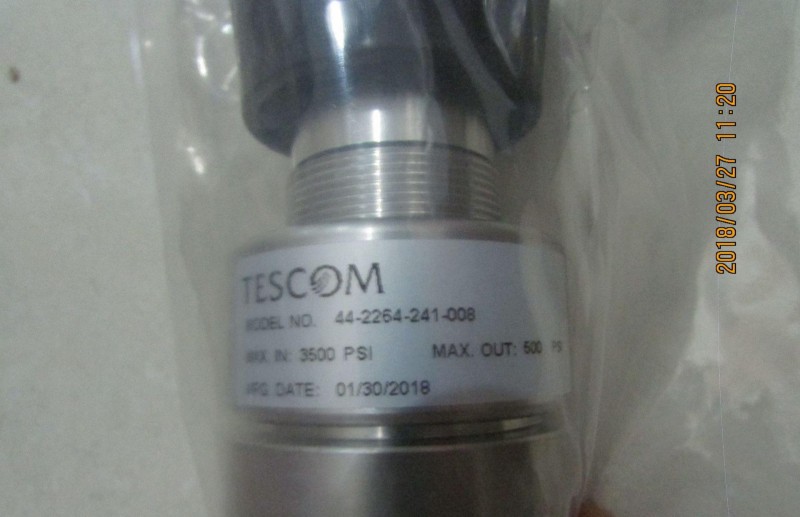 74-3800系列 600PSIG 0-60減壓閥現(xiàn)貨 美國TESCOM閥門