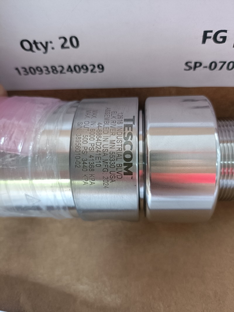 BB-3系列減壓閥現(xiàn)貨 美國(guó)TESCOM閥門